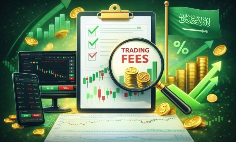 رسوم التداول في سوق الأسهم السعودي