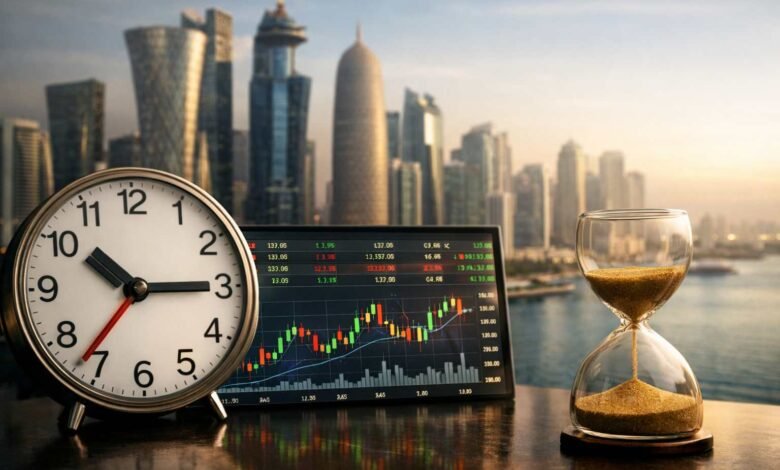 أوقات وساعات التداول في بورصة قطر