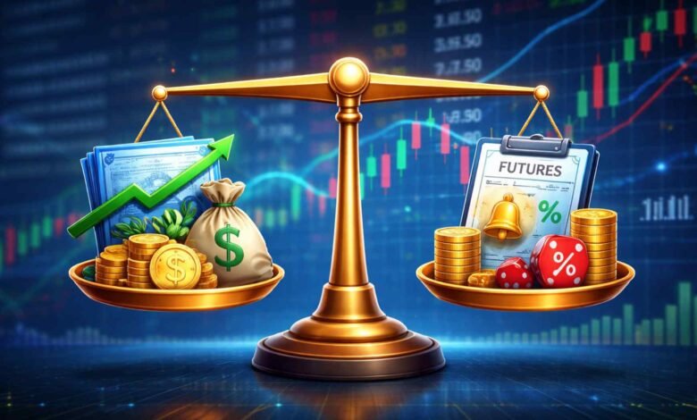 تداول الأسهم أم العقود المستقبلية